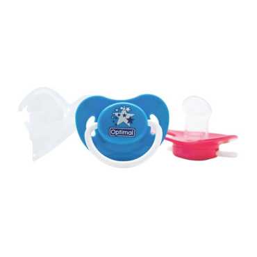 Optimal Baby Care Orthodontic Pacifier Blue/ Pink / Purple/ White 0+