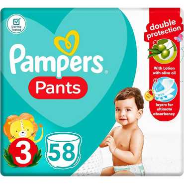  Pampers Size 3 58 pants
