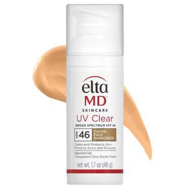 EltaMD UV Clear Tinted Broad-Spectrum SPF46, 48Gr