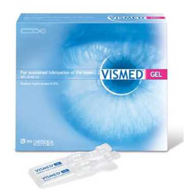 VISMED GEL  Eye Drops 20 Ampoules