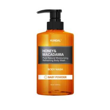 Kundal Honey & Macadamia Body Wash Baby Powder 500ML