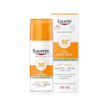 Eucerin Sunblock Oil Control Gel-Cream 50+ (50Ml)
