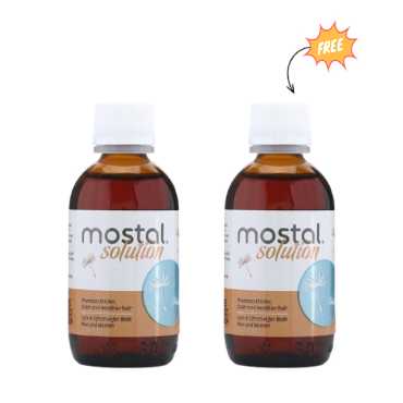 Derma Mostal Solution  ( 1+1 ) offer