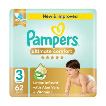 Pampers Premium Care Size 3 (4-9 Kg) , (62) Diapers