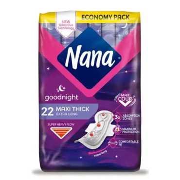 Nana Maxi Goodnight With Wings Max Cour 22 Pads