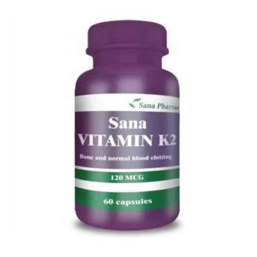Sana Vitamin (K2) 120mcg 60 Capsules