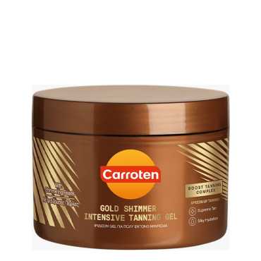 Carroten Gold Shimmer Tanning Gel 150 Ml