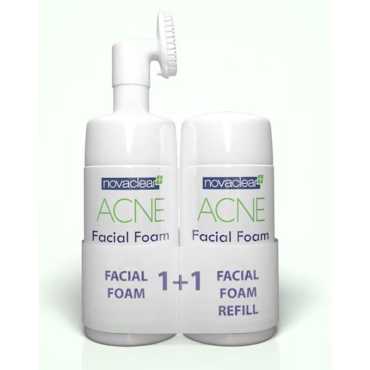 Novaclear Acne Facial Foam 100ML + Refill 100ML