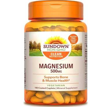 Sundown Magnesium 500 Mg 180 Cap
