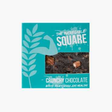The Incredible Square Crunchy Chocolate 35G