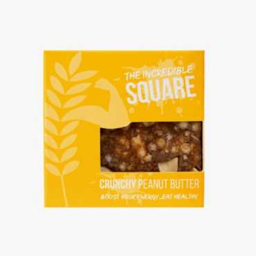 The Incredible Square Crunchy Peanut Butter 35G