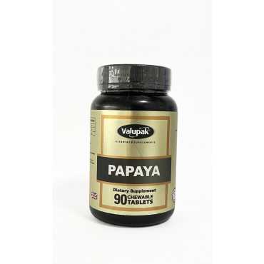 Valupak Chewable Papaya 90 Tablets