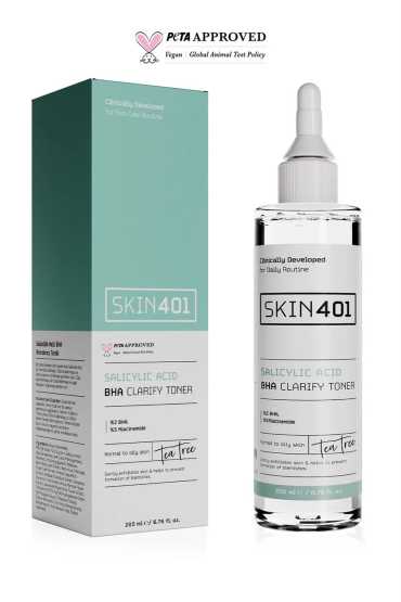 Skin401 Salicylic Acid Bha Clarify Toner 200 Ml