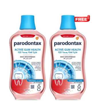 Parodontax Daily Gum Care Mouthwash 500ML (1+1 Free)