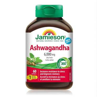 Jamieson Ashwagandha 6000Mg 60Cap