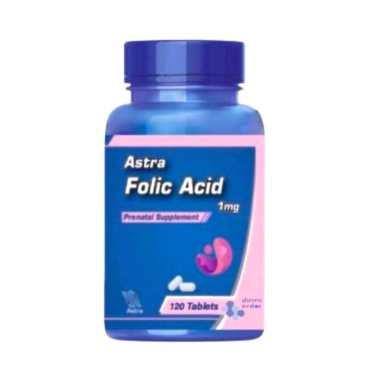Astra Folic Acid 1mg 120 Tablets