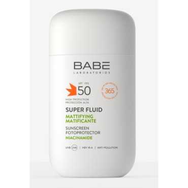 Babe Super Fluid Sunscreen Mattifying SPF50