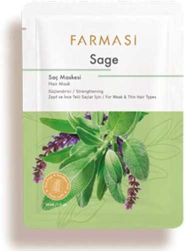 Farmasi Sachet Hair Mask Sage 30ML