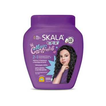 Skala Mais Cachinhos Kids 2 In 1 Treatment Cream + Leave In 1000 G