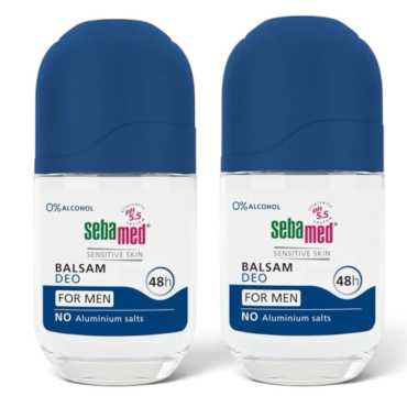 Sebamed Deodorant Roll On 50 Ml For Men  (1+1) Offer
