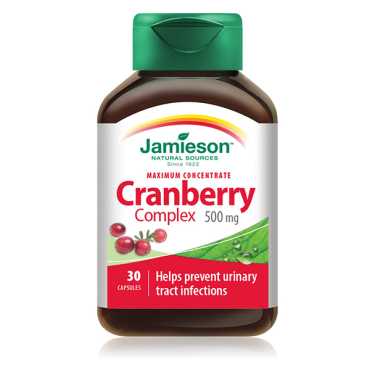 Jamieson Cranberry Complex 500Mg, 30 Capsule