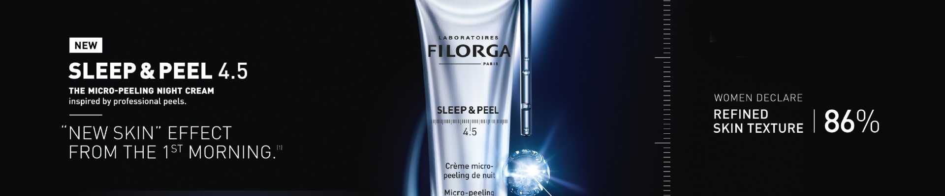 filorga sleep and peel slider